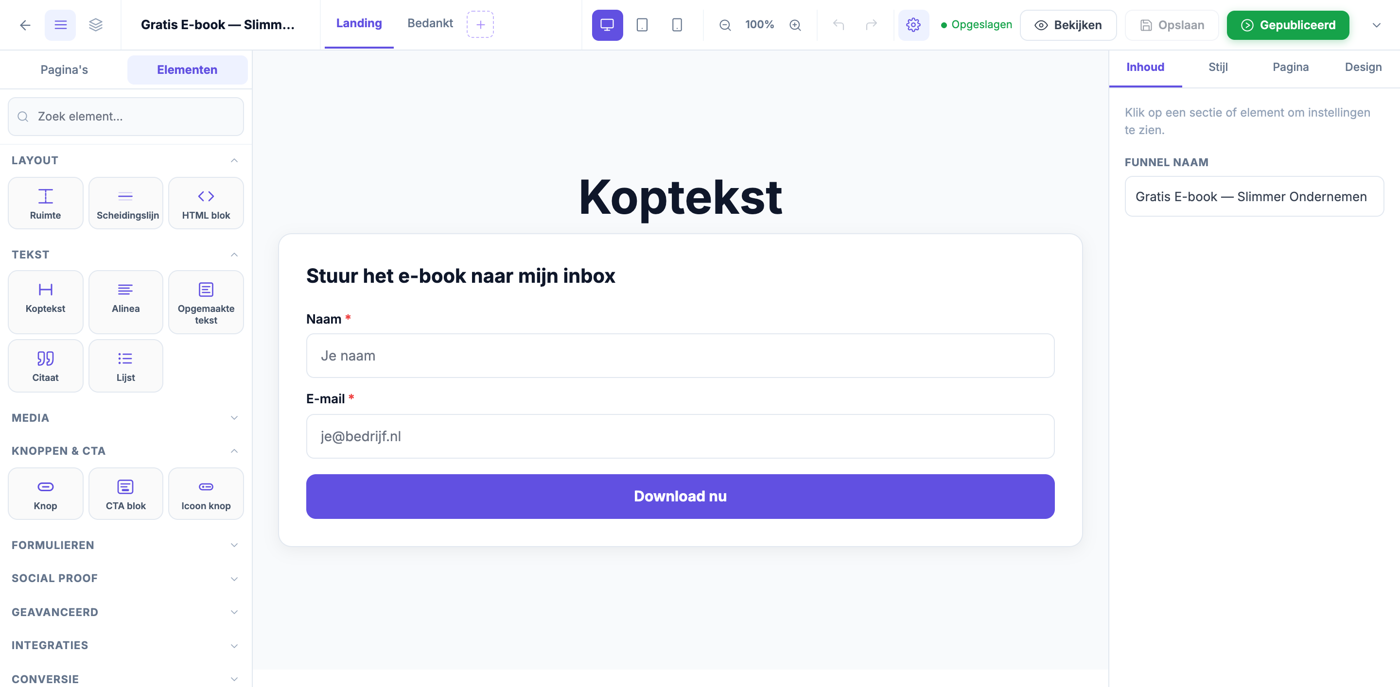 Visual canvas-editor